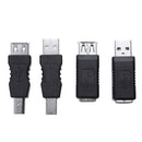 1X(Usb 2.0 A Female To Usb B Print Male Adapter Converter
