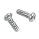 M2.5 x 7mm 304 Stainless Steel Phillips Round Head Screws Bolt 60pcs W2L5