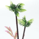 10pcs Artificial Coconut Tree Creative Scenery Decoration for   Tank Home