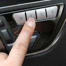 12Pcs Car Door Memory Seat Lock Unlock Adjust Switch Button Cover Trim Stic S1J6
