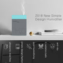 450Ml Air Humidifier Essential Oil Diffuser Aromatherapy Electric Aroma Dif C8M8