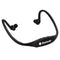 Sport Wireless Bluetooth Stereo Headphone Headset Earphone(Blcak) A