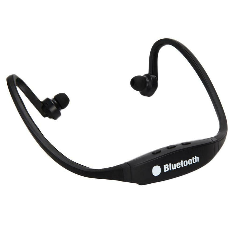 Sport Wireless Bluetooth Stereo Headphone Headset Earphone(Blcak) A