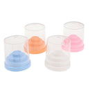 Dental lab instrument 48 holes plastic bur holder burs case box MO