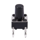 100 Pcs 6 x 6 x 9mm Tactile Tact Push Button Switch 4 Pin DIP