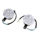 2 X Front LED Headlight Head Light For Jinling JLA-13T-2 JLA-11-10 JLA-12-10