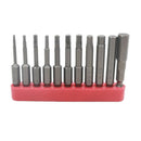 11Pcs Hex Wrench Set Hex Bit Electrician 50Mm Hex with Magnetic Inch Hex He