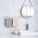 Nordic Stainless Steel Storage Rack Towel Holder Wall Mounted Hook Clothes