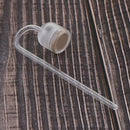 Aquarium Acrylic CO2 Diffuser Carbon Dioxide Atomizer Reactor Flat Bottom S