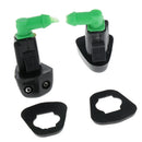 2pcs Windshield Washer Nozzle Sprayers Kit Front Left & Right Windshield Washer