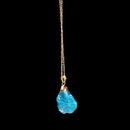 Green Raw Stone Natural Crystal Raw Stone Phnom Penh Single Ring Pendant Ne