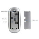 Wireless Mouse Magic Ultra-Thin Curved Press Mouse Ergonomic Optical Usb Co