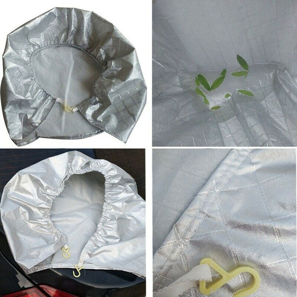Car Tire Cover Waterproof Aluminum Film Tire Sun Protection Cover Tire Scra R4B6