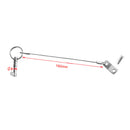 4PCS Marine Boat Top Pin Quick Release Pin Stainless Steel & Lanyard Bimini