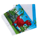Dinosaur theme tablecloth disposable table cover for kids birthday party de OZ