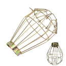 1X Iron Wire Bulb Guards Clamp Metal Lamp Cage Retro Trouble Light Parts 2017