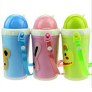 2xKids Animal Printed Pop Up Drinking for Juice Milk Water Travel Cup 300ml