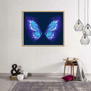5D DIY Full Drill Diamond Painting Butterfly Cross Stitch Embroidery Craft