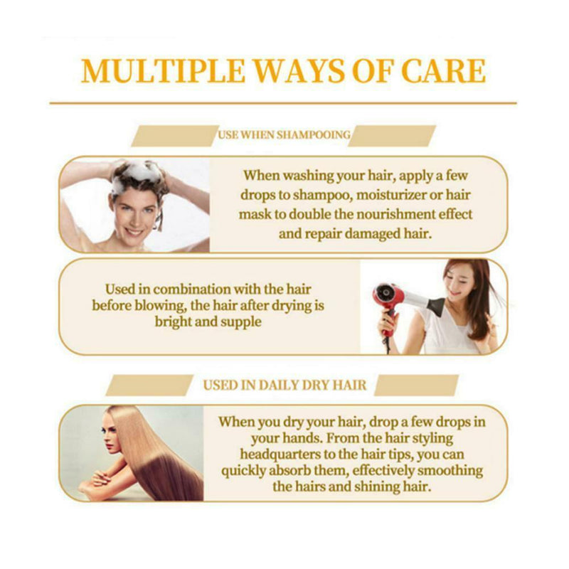 Hair Essential Growth Oil Loss Serum Fast Regrowth Ginseng Treatment