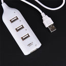 New EB USB 2.0 High Speed 4 Port Splitter Hub Adapter For PC Computer Laptop ME