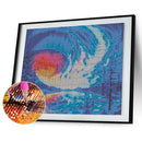Aurora 5D DIY Diamond Painting Full Square Drill Cross Stitch Canvas Art
