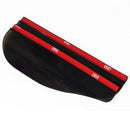 2x Black Universal Car Rear View Side Mirror Rain Board Sun Visor Shade Shield