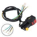 Motorcycle Handlebar Switch Starter Handlebar ATV On-Off Button Flameout Ref3C