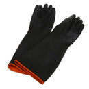 14' Natural Rubber Gloves Acid Alkali Resistant Chemical Gauntlet Lab Supply