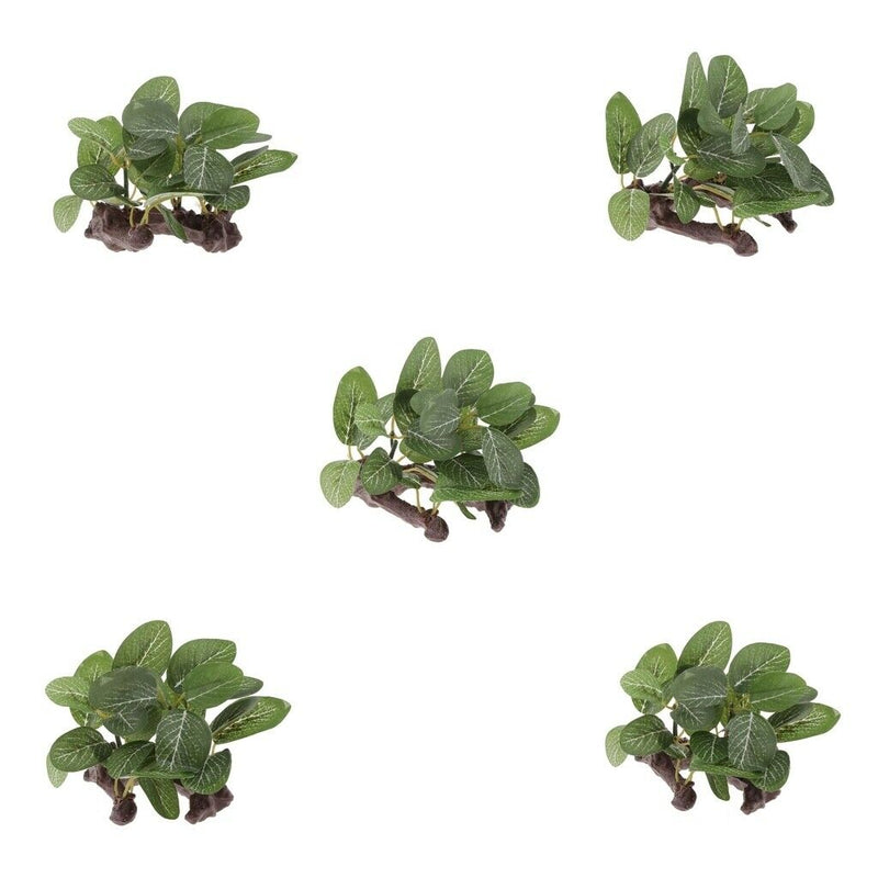 5PCS 9 X 6 X 8cm Aquarium Decor Fish Tank Decoration Ornament Artificial Plastic