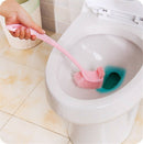 Plastic Long Handle Toilet Bowl Scrub Double Side Bathroom Clean Brush