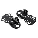 1 Pair MTB Bike Rear Foot Pedal, Mountain Bike Back Seat Foot Stand, Cycling
