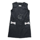 Waterproof Sleeveless Pet Grooming Apron Lovely Pet Shop Workwear Smock L