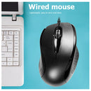 3 Buttons Optical Scrolls Wired Mouse USB Mice For PC Laptop Desktops Smart TV