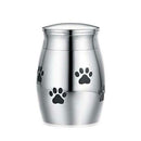 30*20MM Stainless Steel Animal Claw Printed Ashes Moisture-proof Box Small Urn