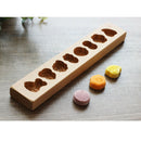 Chinese Traditional Mini Wooden Mid-autumn Festival Mooncake Mold 8 Holes
