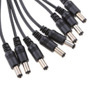 DC Power Splitter Adaptor Cable 1 Female To 8 Male Connector For  Camera