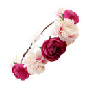 5Pcs Flower Crown Wreath Floral Garland Headbands for Wedding Beach Festival