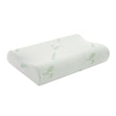 Bamboo Cervical Pillow Memory Foam Fabric Cover Bed Pillow Washable Style 1