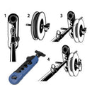 Portable Plastic Fishing Line Spooler Reel Winder Adjustable For Any Size Rod