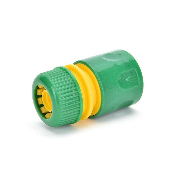 5Pcs 34Mm 1/2 Inch Hose Pipe Fitting Set Quick Yellow Water Connector Adapt