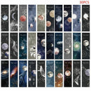 30pcs Planet Bookmarks Paper Page Notes Label Message Card Book Marker School
