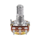 2 Pcs B200K 200K ohm Single Linear Taper Rotary Potentiometers