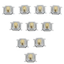 10Pcs Micro waterproof copper tactile tact touch push button switch SMD 4x4xY Ew