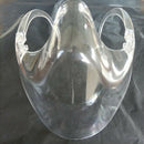 Foldable Transparent Face Shield Reusable Washable Half Face Cover Visor