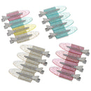 4Pcs Seamless Hair Clips Side Bangs Fix Fringe Barrette Makeup Washing Hairp BX