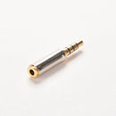 2X 3.5mm Male to 2.5mm Female Stereo Mic Audio Earphone Jack Adapter Converte Hn