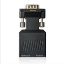 1080P VGA male to HDMI female adapter converter with USB audio cableU2 JC,a