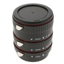 Autofocus Macro Lens Adapter Ring For Canon  EF EF-S 13mm 21mm 31mm Red