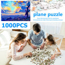 1000 Pieces Girl and Sea Jigsaw DIY Puzzles Educational Toys for Kids Gift