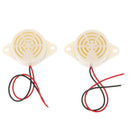 2pcs 95DB DC 3-24V High-decibel Electronic Buzzer Beep Alarm Intermittent